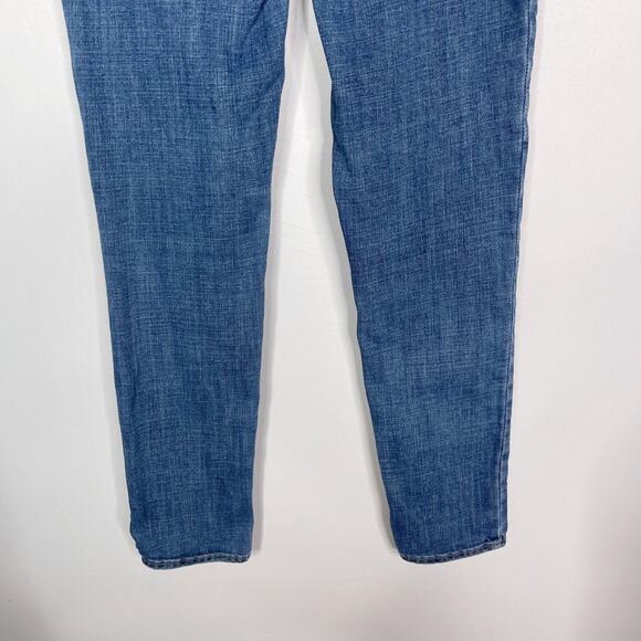 Levis Womens Size 30 721 High Rise Skinny Jeans Medium Wash Cotton Stretch Blend - Picture 6 of 9